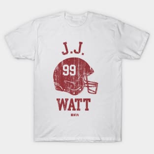 J.J. Watt Arizona Helmet Font T-Shirt